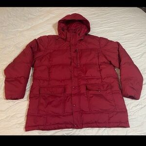LL Bean Red Mountain Classic Goose Downtek Puffer Pertex Jacket Parka Men’s XXL